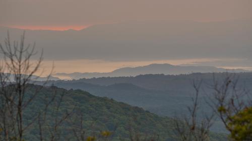 Mountains and clouds